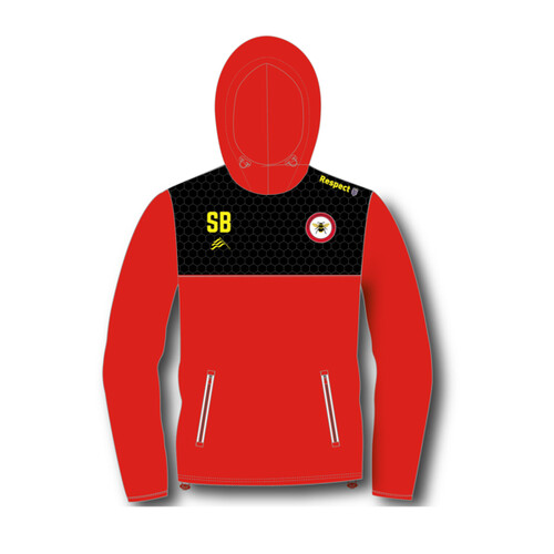 Frodsham JFC EVO Hoodie (Red) – Adult Thumbnail