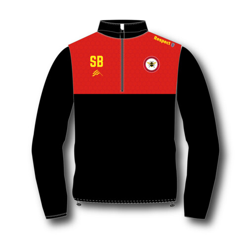 Frodsham JFC EVO 1/4 Zip Rain Training Top – Adult Thumbnail